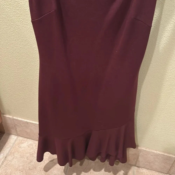 Bailey 44 Maroon woman's dress - Picture 3 of 9